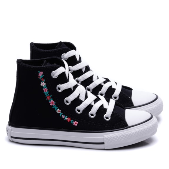 Tênis All Star Converse Infantil Feminino Flores CK 10860002