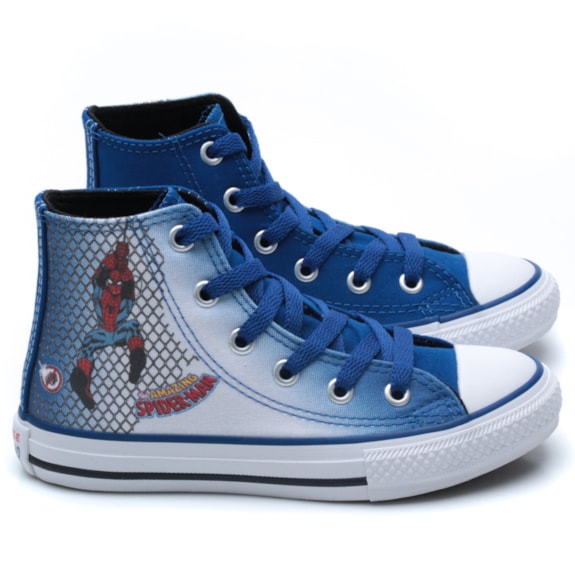 Tênis All Star Core Hi SpiderMan Cano Alto Infantil Converse CK 13070001