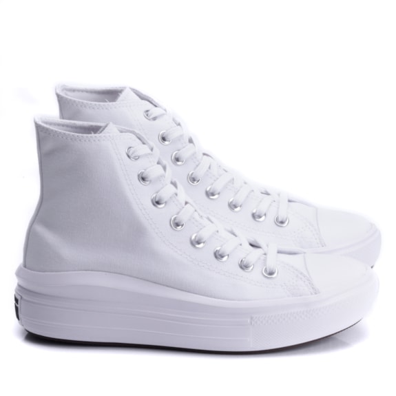 Tênis All Star Plataforma Cano Alto Feminino Move Seasonal Hi Converse