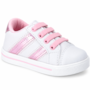 Tênis Baby Feminino Listras Linda Ju 202667