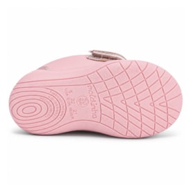 Tênis Baby Infantil Feminino Molekinha Jogging com Velcro Cupcake 2750.106