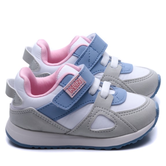 Tênis Baby Infantil Jogging Menina Klin 453117 Andaraki
