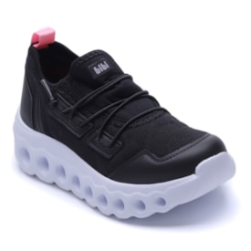 Tênis Bibi Feminino Roller Sport - 1270017 Preto Rosa