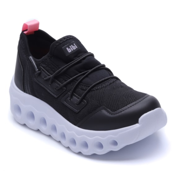 Tênis Bibi Feminino Roller Sport - 1270017 Preto Rosa