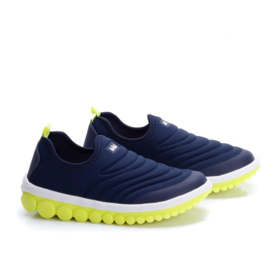 Tênis Bibi Masculino Roller 2.0 1155014 Naval Amarelo Fluor