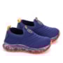 Tênis Botinho Infantil Lycra Baby LED Masculino - MARINHO