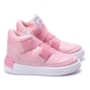 Tênis Cano Alto Pampilli Infantil Feminino - ROSA GLACE