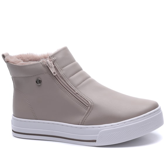 Tênis Cano Baixo Peluciada Feminino Via Marte 030-001