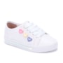 Tênis Casual Infantil Feminino Molekinha  - BRANCO