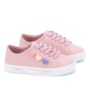 Tênis Casual Infantil Feminino Molekinha  - ROSA