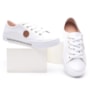 Tênis Casual Sardenha Moleca Feminino - BRANCO