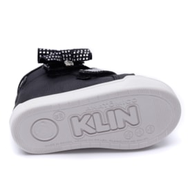 Tênis Feminino Baby SKY Cano Alto com Velcro e Laço da Klin 358.003