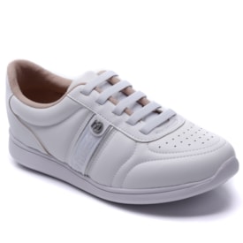 Tênis Feminino Casual Modare 7358.233 Branco Prata
