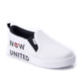 Tênis Feminino Infantil Now United Slip On  - BRANCO