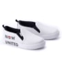 Tênis Feminino Infantil Now United Slip On  - BRANCO