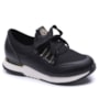 Tênis Feminino Modare Casual Ultraconforto Laço 7405.101 Preto
