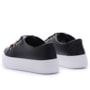 Tênis Feminino Moleca Casual Napa com Pingente 56558.544 Preto