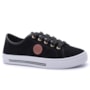 Tênis Feminino Moleca Casual Nobuck 5667.702 N Preto