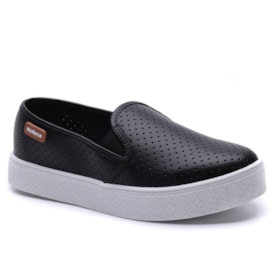 Tênis Feminino Moleca Slip On Napa 5712.304 Preto