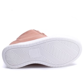 Tênis Feminino Moleca Sneaker Camurça 5834.101 Nude