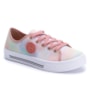 Tênis Feminino Moleca Tie Dye Casual Lona  - MULTI COLOR