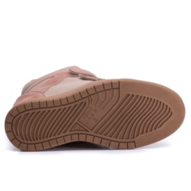 Tênis Feminino Ramarim Sneakers Velcro 25-91202 Cacau Mocca