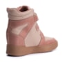 Tênis Feminino Ramarim Sneakers Velcro 25-91202 Cacau Mocca