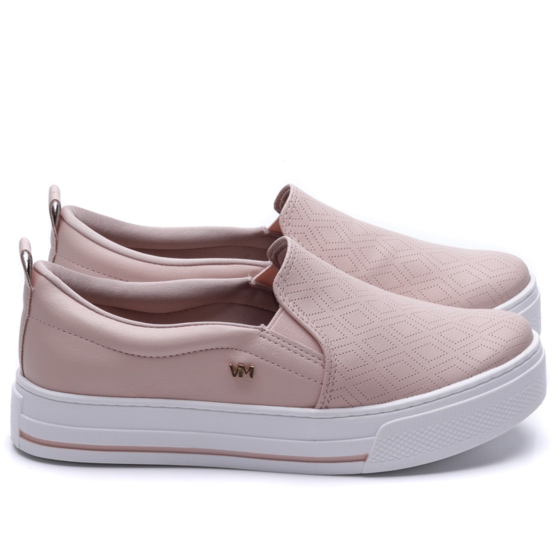 Tênis feminino slip on flatform shops via marte