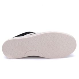 Tênis Feminino Street Casual Nobuck da Via Marte 281-001 Preto Marfim