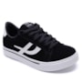 Tênis feminino Street Casual Nobuck Via Marte 016-012 N