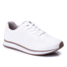 Tênis Feminino Via Marte Branco 17-16501