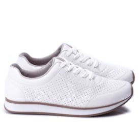 Tênis Feminino Via Marte Branco 17-16501