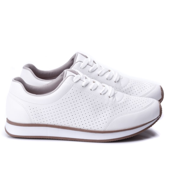 Tênis Feminino Via Marte Branco 17-16501
