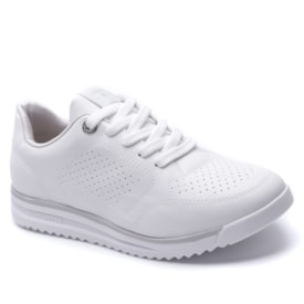 Tênis Feminino Via Marte Jogging Casual 226-002 Branco