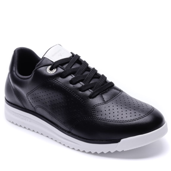 Tênis Feminino Via Marte Jogging Casual 226-002 Preto