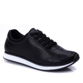 Tênis Feminino Via Marte Preto 17-16501