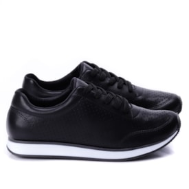 Tênis Feminino Via Marte Preto 17-16501
