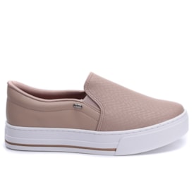 Tênis Feminino Via Marte Slip On Cross 027-027 C