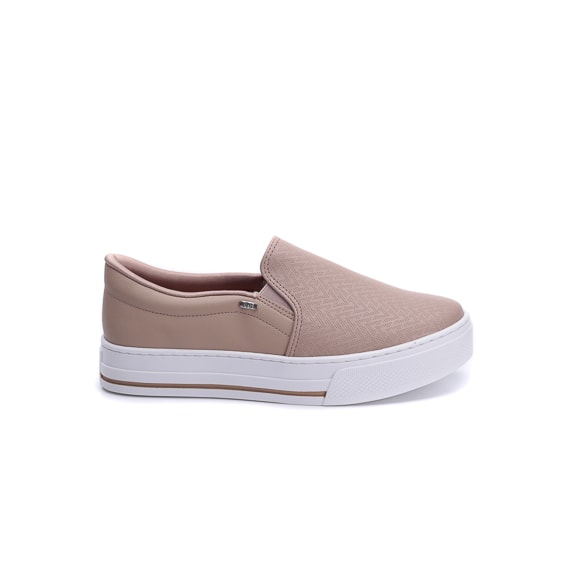 Tênis Feminino Via Marte Slip On Cross 027-027 C