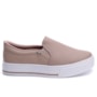 Tênis Feminino Via Marte Slip On Cross 027-027 C