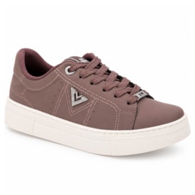Tênis Feminino Via Marte Street Nobuck Marrom 138-026