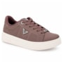 Tênis Feminino Via Marte Street Nobuck Marrom 138-026