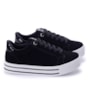 Tênis Feminino Via Marte Street - PRETO/PRETO