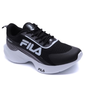 Tênis Fila Infantil Masculino Progress F04K00017 Preto Branco Cinza