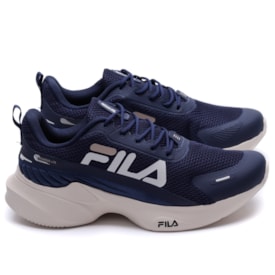 TENIS FILA PROGRESS LITE MARINHO-BRANCO F01TR00044