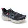 TENIS FILA PROGRESS LITE PRETO-GRAFITE-VERMELHO  F01TR00044