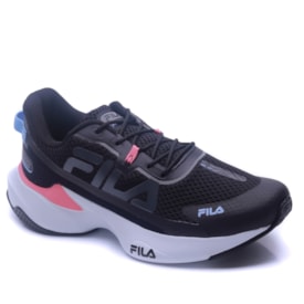 Tênis Fila Recovery Preto Rosa 51J728X