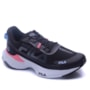 Tênis Fila Recovery Preto Rosa 51J728X