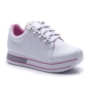 Tênis Flatform Jogging Tratorado Ramarim Feminino - BRANCO/WAVE