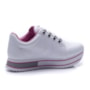 Tênis Flatform Jogging Tratorado Ramarim Feminino - BRANCO/WAVE